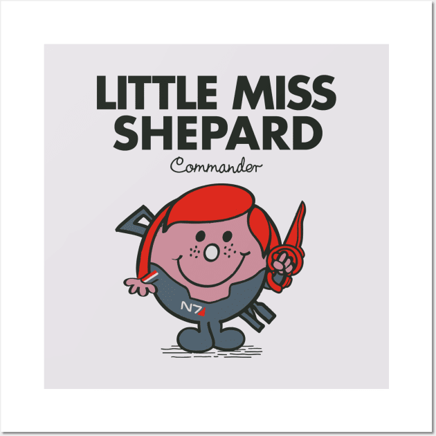 Little Miss Shepard Wall Art by HtCRU